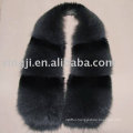 Real fox fur collar